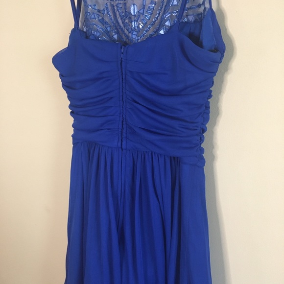 B. DARLIN Blue Homecoming Dress - Picture 4 of 8